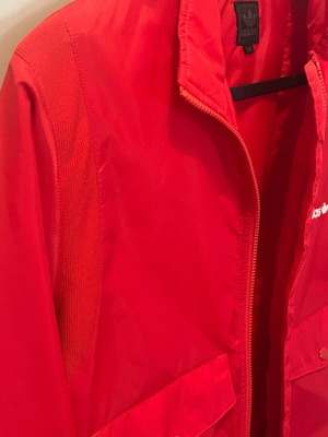 Adidas spring jacket new, red, size M