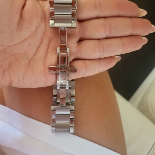 Gucci women's watch silver used