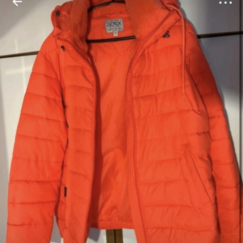 SOCCX jacket size L like new, orange