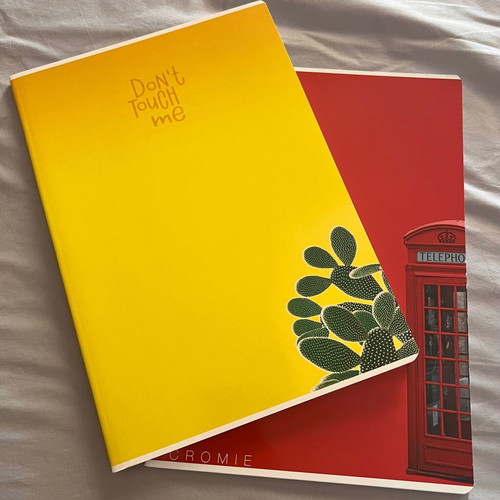 Italian notebooks large set of two with folder for notes like new