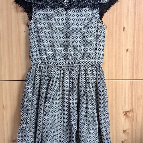 Cocktail dress Atmosphere new, black and white with lace bust