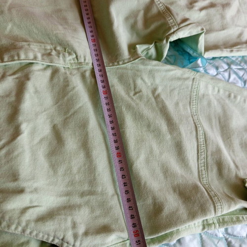 Cargo jeans pants new, mint color, size L