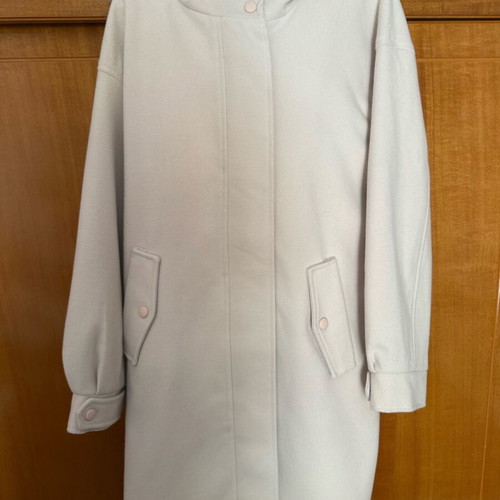 Lynne coat jacket like new, baby pink with removable fur