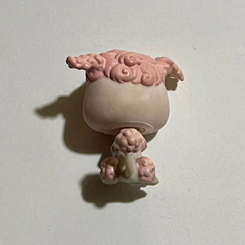 Littlest Pet Shop pink dog figure used