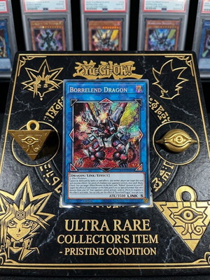 Yu Gi Oh Borrelend Dragon card