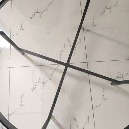IKEA metal coffee tables used, set of 2, VITTSJÖ