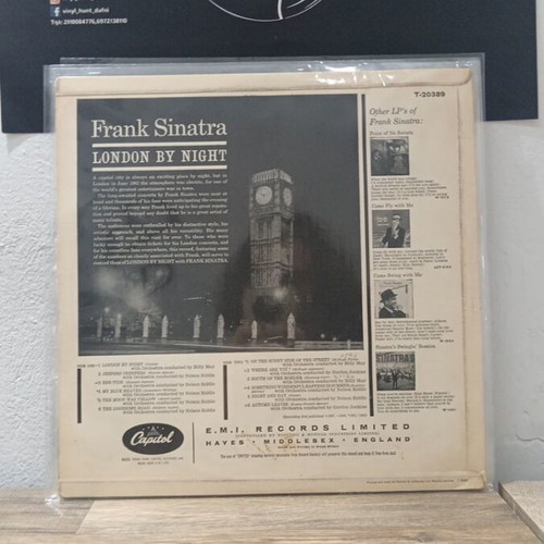 Frank Sinatra Sings London by Night LP used, jazz