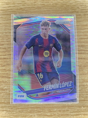 Fermín López #252 Prizm FC Barcelona Panini 2025-26 FIFA sticker