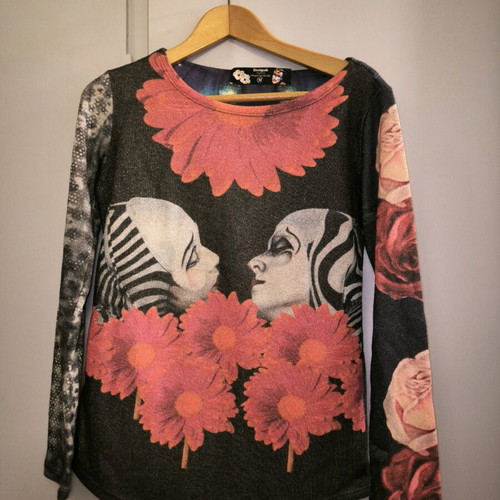Desigual blouse like new, multicolor, size M