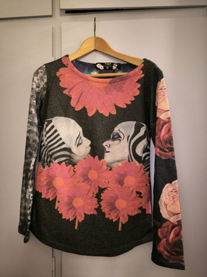 Desigual blouse like new, multicolor, size M