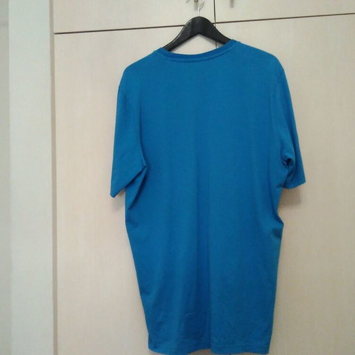 Adidas men's summer t-shirt XL like new, white and blue