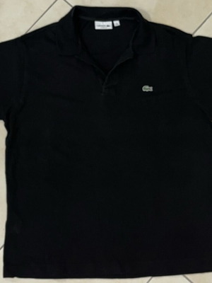 Lacoste Men Polo Shirt, Black, Classic Fit, Size 3XL