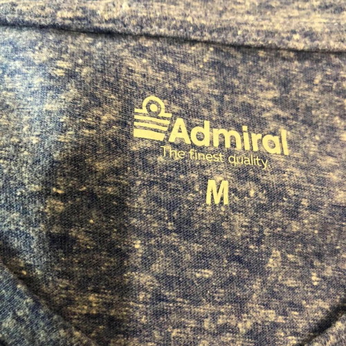 Admiral blue viscose women's T-shirt, size M