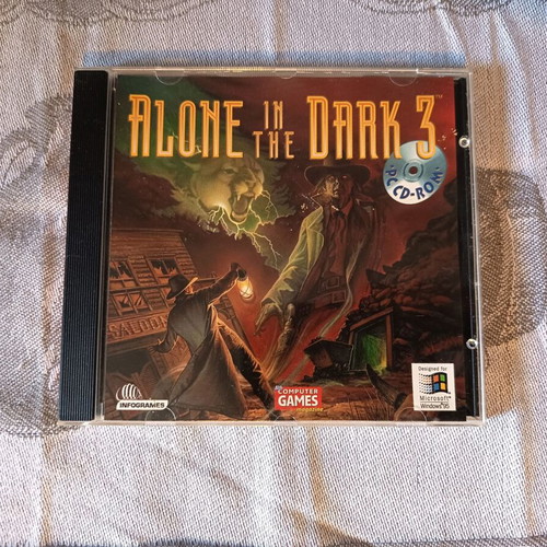 Alone in the Dark 3 PC CD-ROM game used