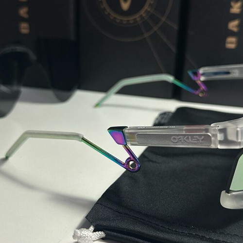 Oakley BXTR Metal sunglasses new with black and clear lenses