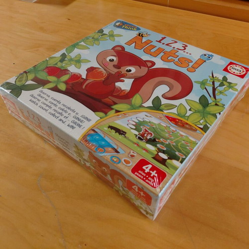 Educa 1,2,3...Nuts! board game new