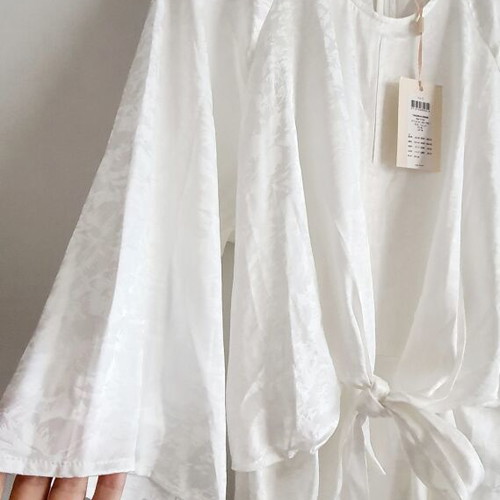 Y.A.S. dress new, white, size L - XL