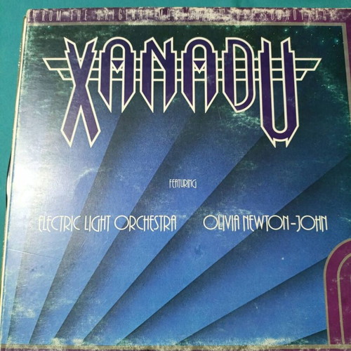 Xanadu vinyl record featuring Electric Light Orchestra and Olivia Newton-John
