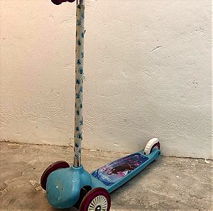 Smoby Παιδικό Πατίνι Frozen II Scooter Twist Τρίτροχο Γαλάζιο