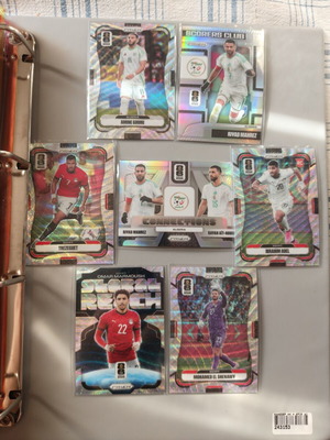 Prizm Silver Cards Egypt & Algeria World Cup 2026 combo new