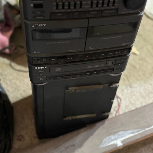 Sony sound system used, vintage