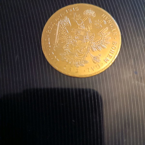 4 Austrian ducats (double) gold coin