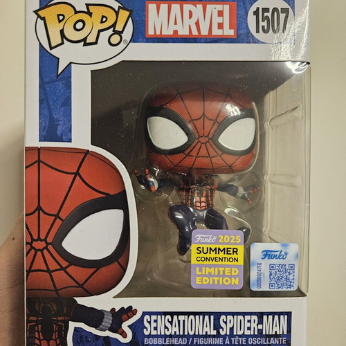 Sensational Spiderman #1507 Funko Pop like new with box