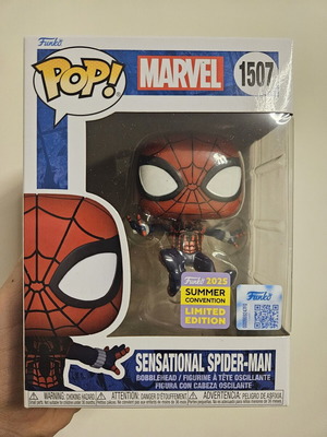 Sensational Spiderman #1507 Funko Pop like new with box