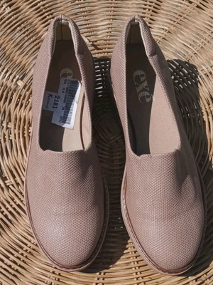 Exe women's moccasins new, size 39, beige