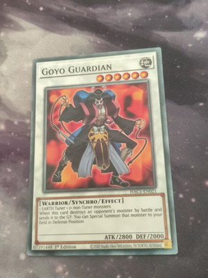 Goyo Guardian Yu-Gi-Oh card like new, common