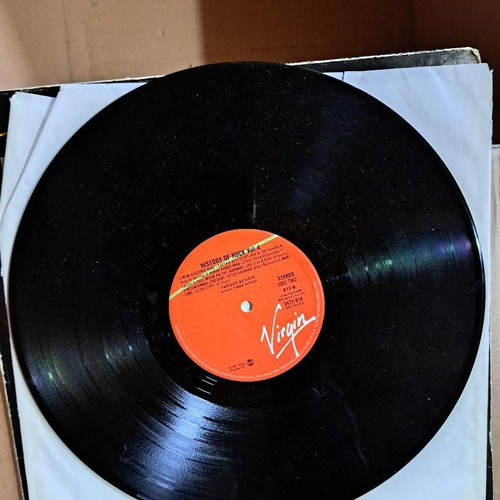 History Of Rock Vol.4 vinyl used, LP compilation 1981