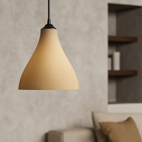 Elegant Flow Ceiling Lamp new, minimalist design, PLA material