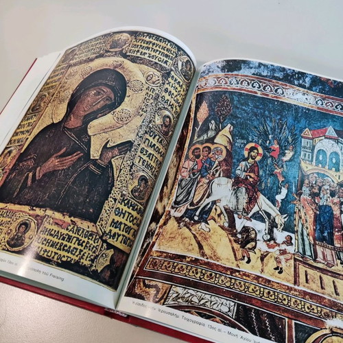 Holy Bible set of 8 used volumes with iconography volume