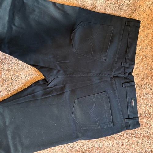 Cotton pants new, size 38, blue