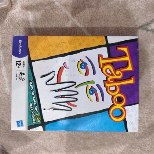 Taboo board game like new 12+