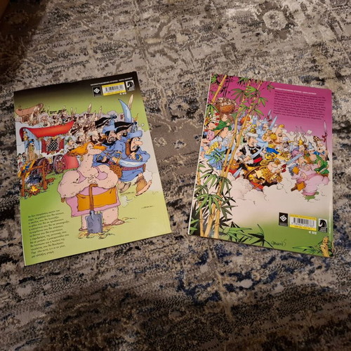 Sergio Aragones comics used, O Grou Pantreveitai and O Grou Den Exei Kefia