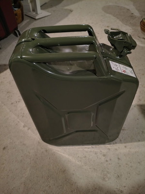 Fuel transfer canister military type 20 liters new