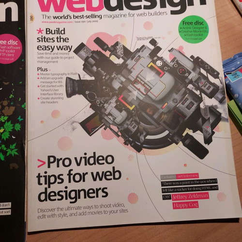 Practical web design 2009 magazines like new, pack of 2