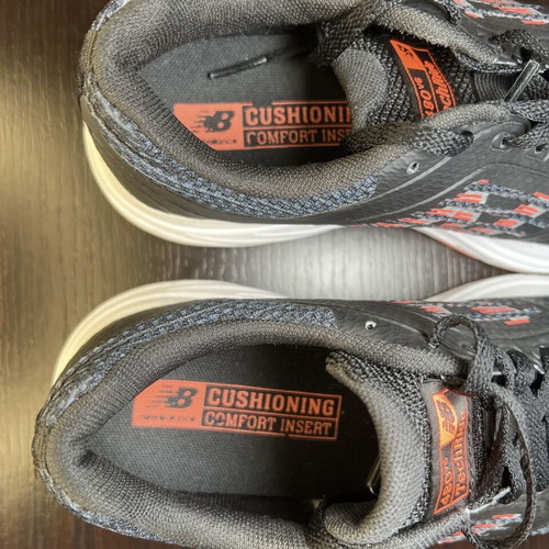 New Balance 480v6 running shoes, women's US 6.5, grey black orange