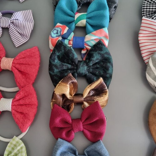 Hair Clips handmade, new, set of 23