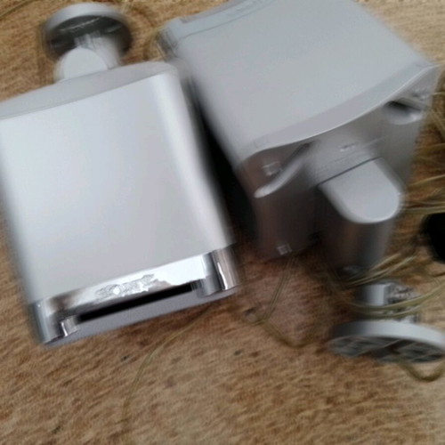Sony small inox speakers like new