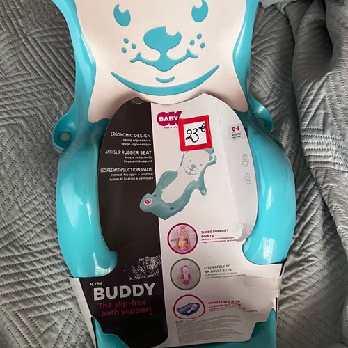 Καθισματάκι μπάνιου Buddy 0-6Μ Ocean Green καινούργιο OK Baby