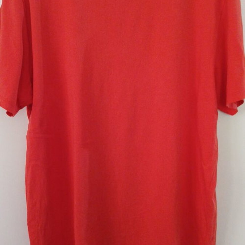 Guess men's t-shirt new, organic cotton, orange, XL