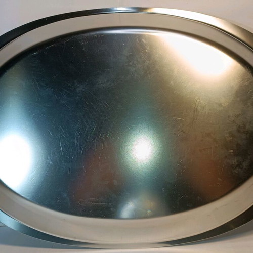 Serving tray used stainless steel 41x27