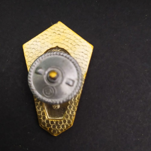 Technical School Soviet Union Railroad Screwback Badge 70s-80s