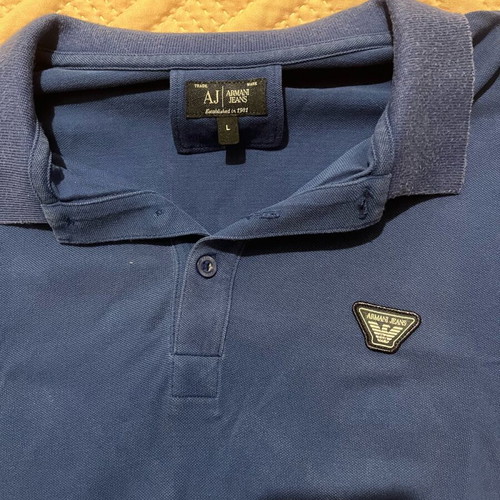 Armani Jeans αντρική μπλούζα μπλε σαν καινούργιο, μέγεθος L