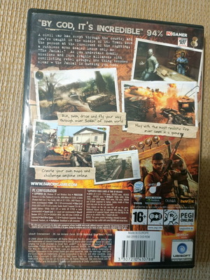 Farcry 2 for PC like new with map