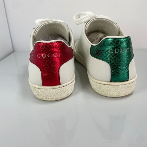 Gucci Ace leather sneakers very good condition, size 39-39.5, white