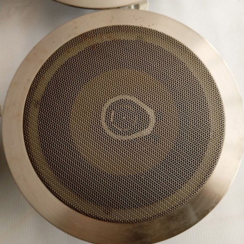 4 Ηχεία ψευδοροφής inox καινούργια, 120W, 8Ω