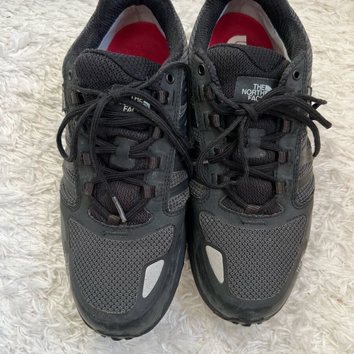 The North Face athletic shoes used, size 41, black, Gore-Tex